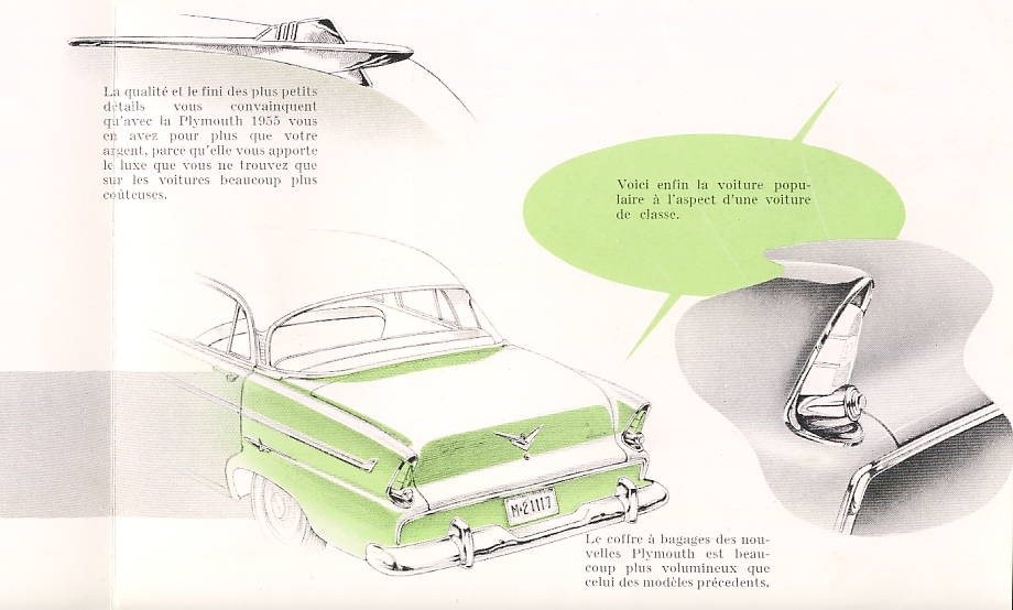 1955 Plymouth brochure